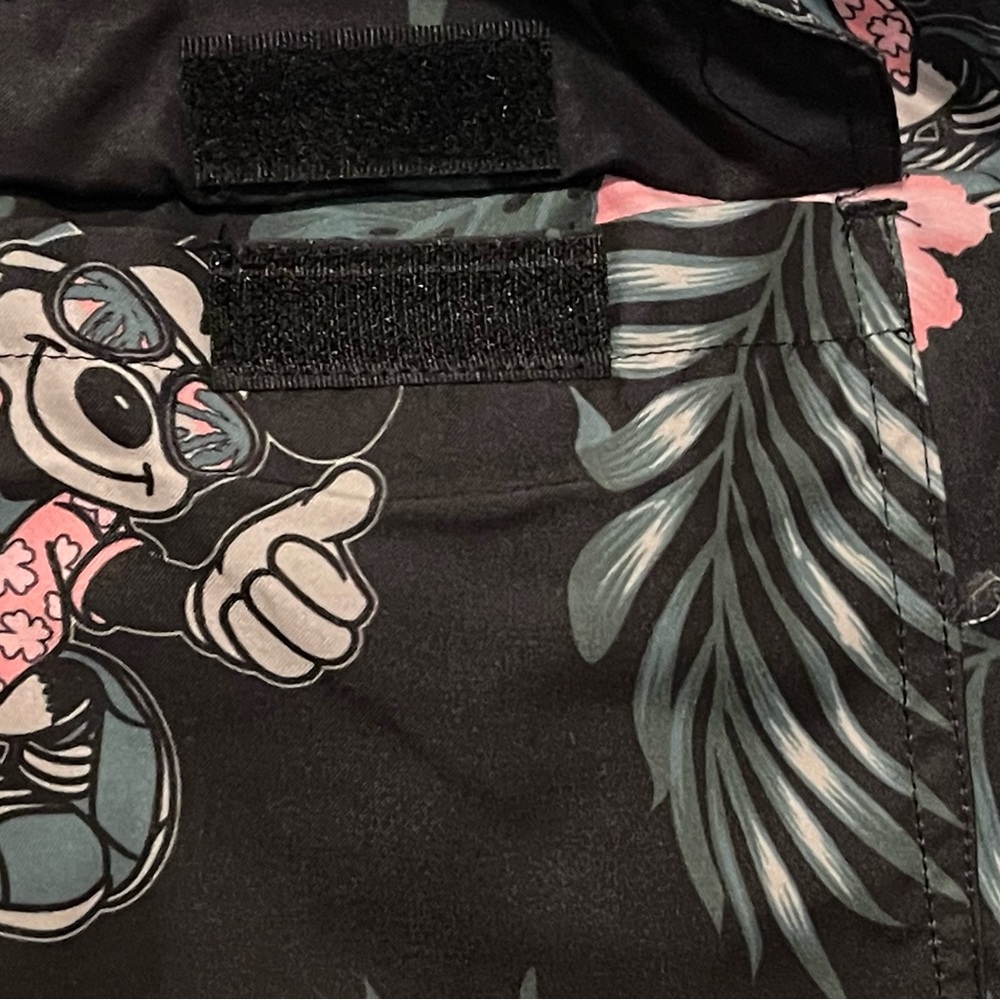 Disney Swim Shorts Mickey Mouse Hawaiian Bathing Suit Neff Men’s Size XL NEW - Picture 6 of 13